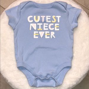 Baby girl wording top